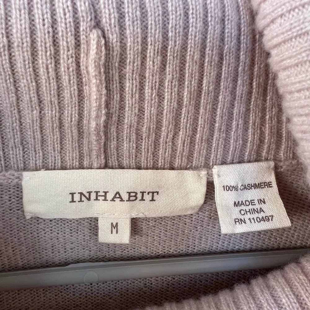 INHABIT Cashmere Turtleneck Rollneck Sweater